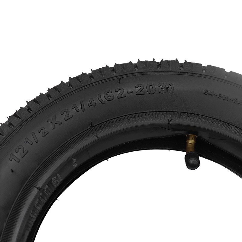 Heavy Duty Tire & Bent Stem Inner Tube 12-1/2 x 2-1/4 12.5 x 2.25 razor Bicycle