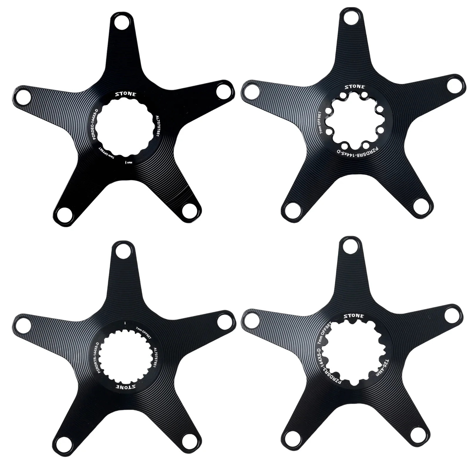 Bike Chainring Spider 144bcd for Sram Rotor Easton EC90 GP3 Kapic Aldhu Vegast