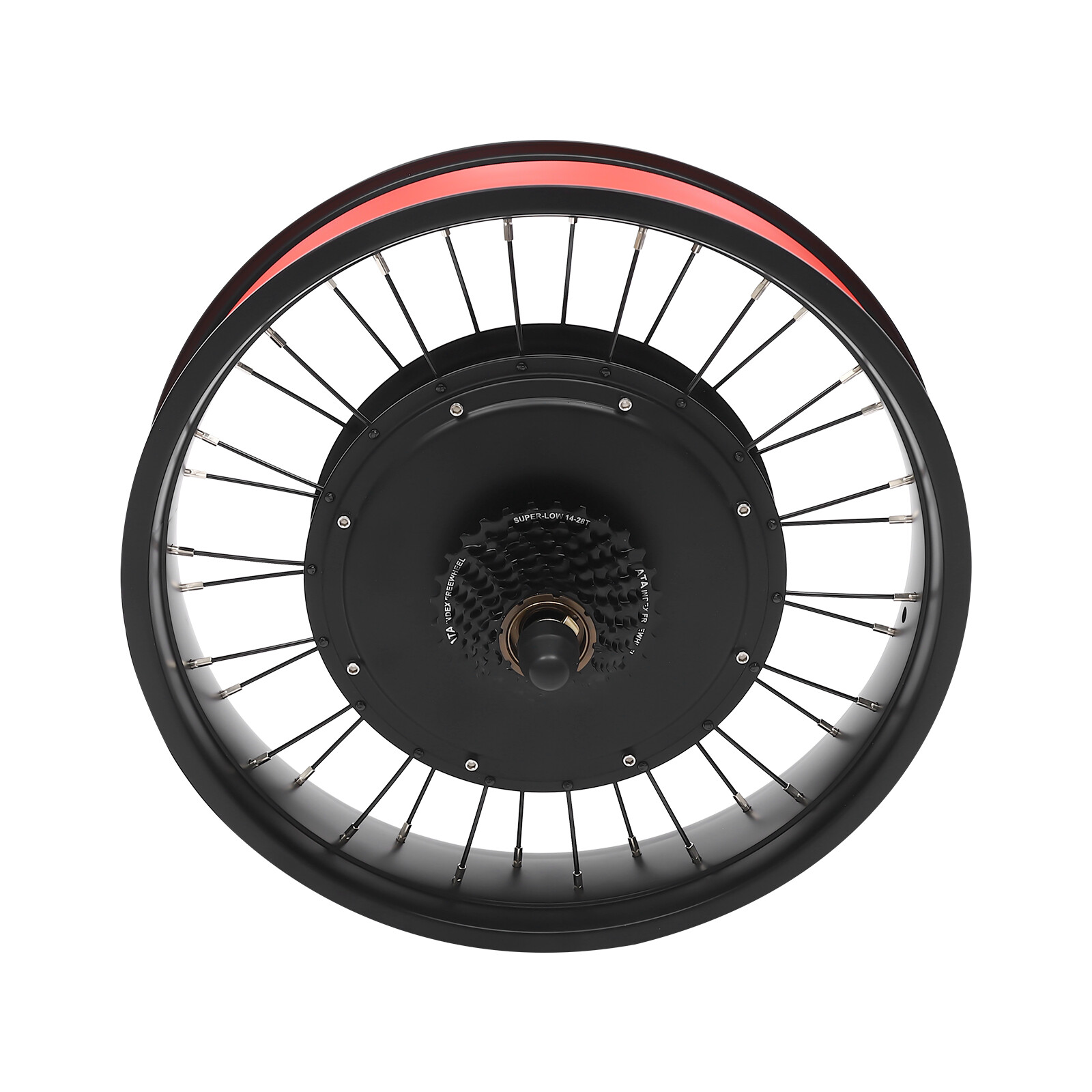20″ 48V Electric Bicycle Front Wheel Hub Motor Ebike Conversion Kit Fat Tire 1kW