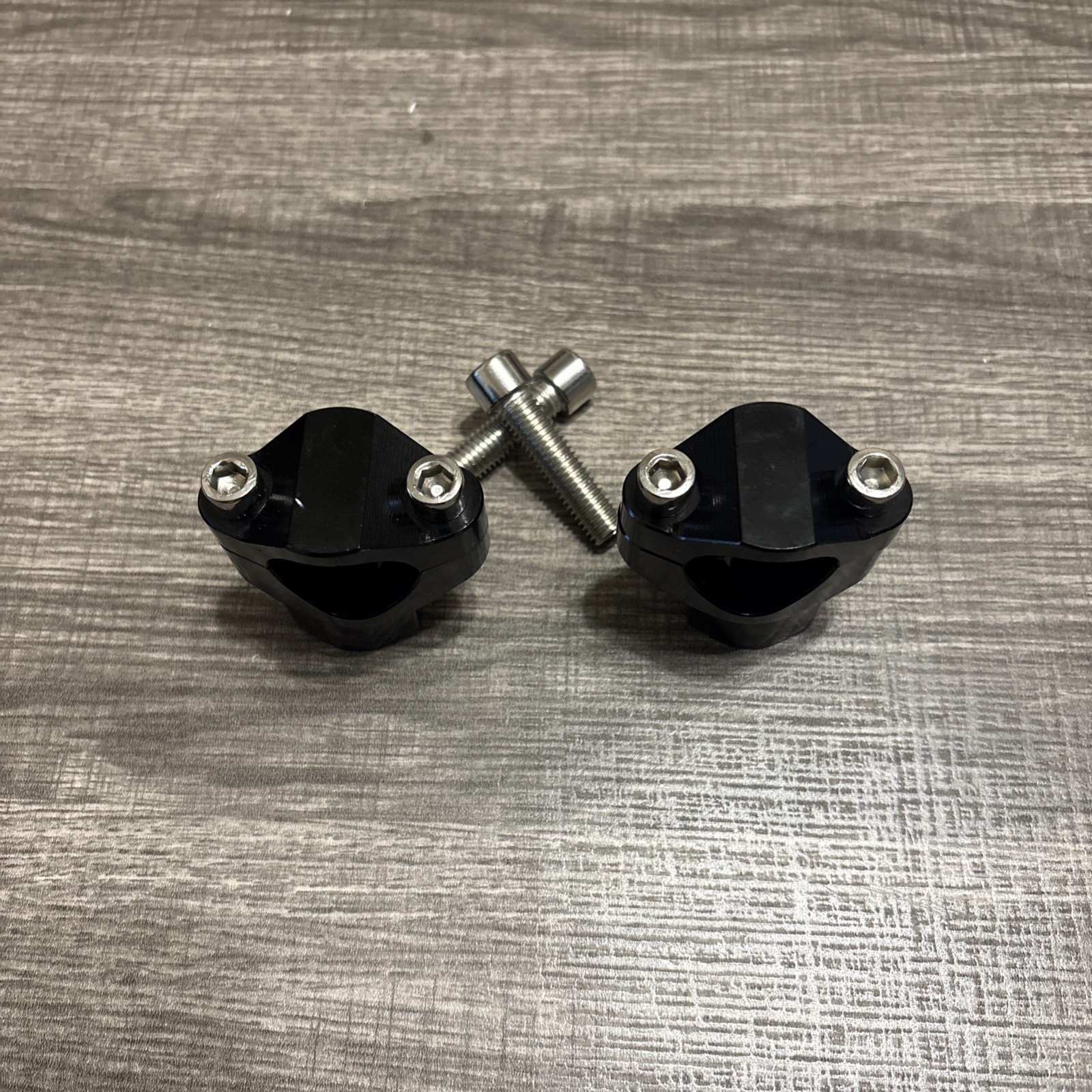 Dirt Bike Handlebar Riser,CNC Motorcycle Handle Bar Mounts Clamps for black