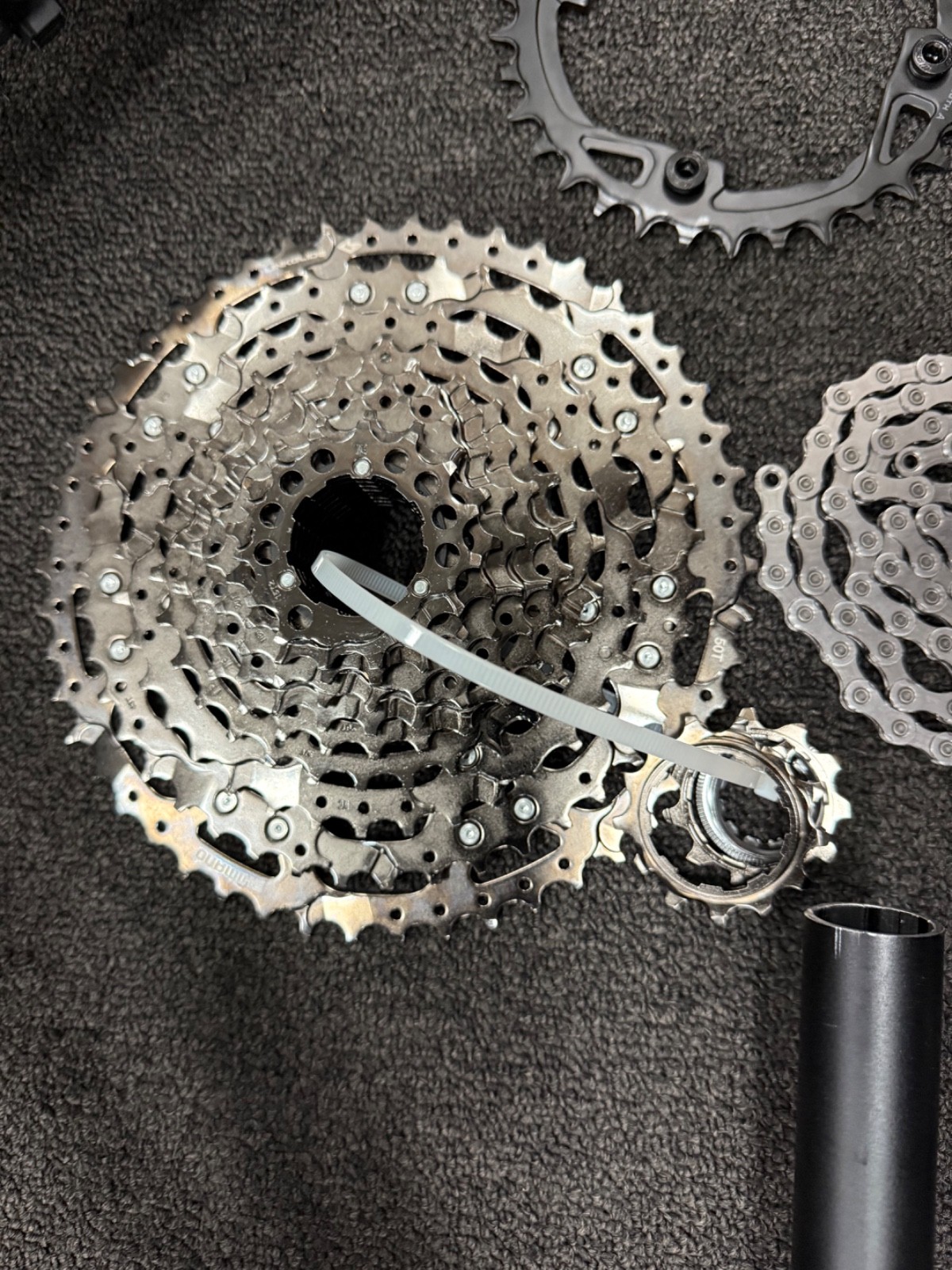 Never used bike parts rockshox,shimano brand new