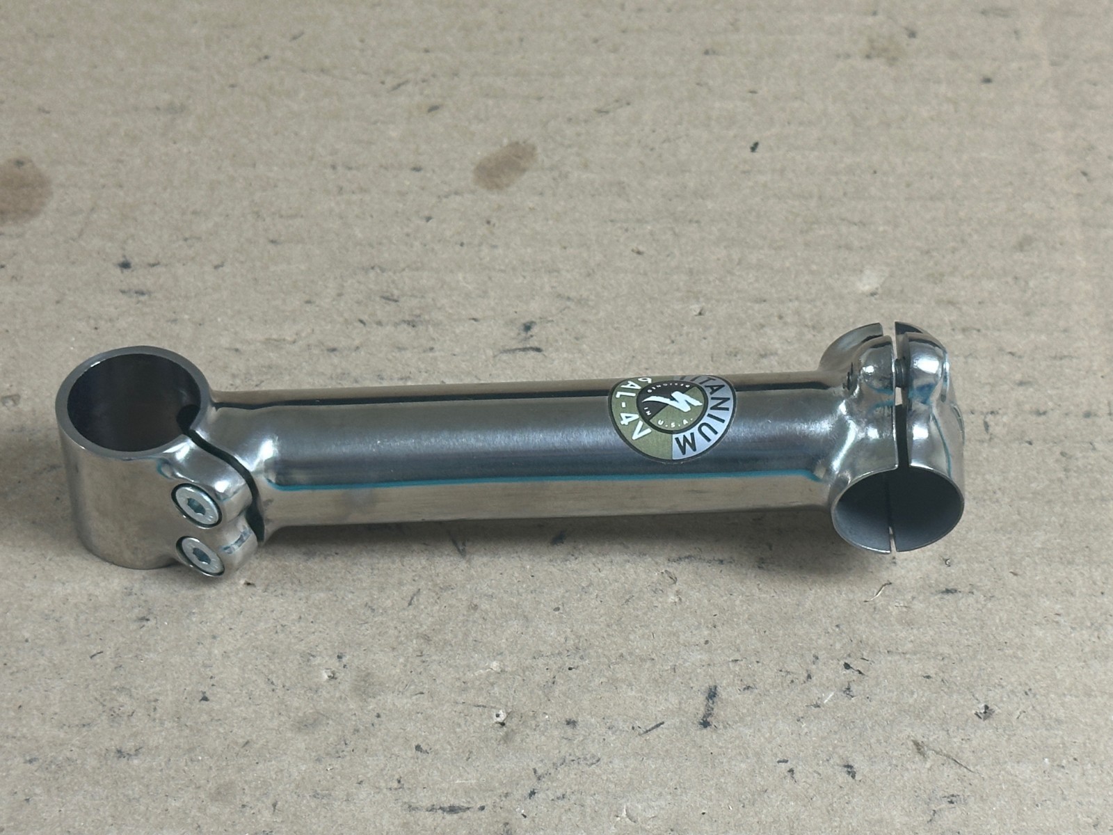 Specialized 6AL-4V Titanium 1-1/8″ Threadless Stem 150 mm Reach 25.4mm Clamp VGC