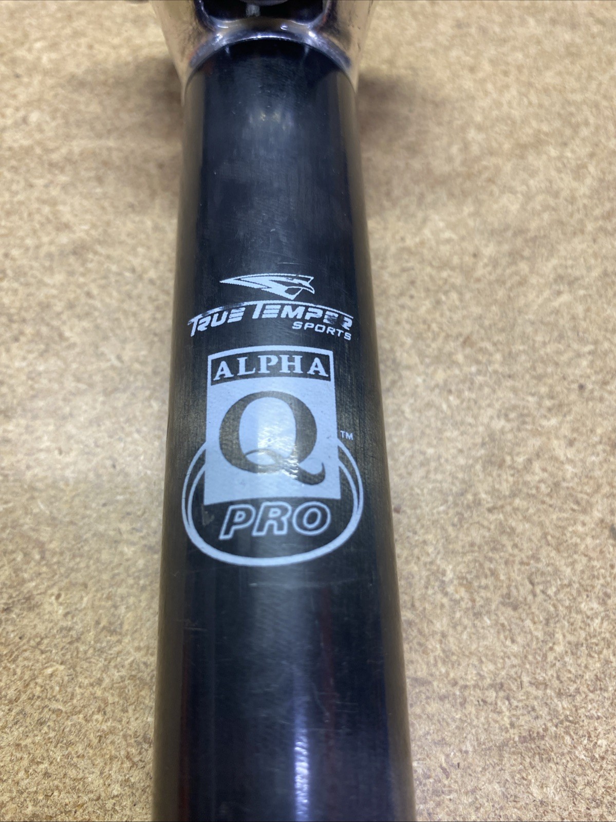True Temper Alpha Q Pro Carbon Setback Seatpost 27.2mm x 275mm Vintage Road Bike