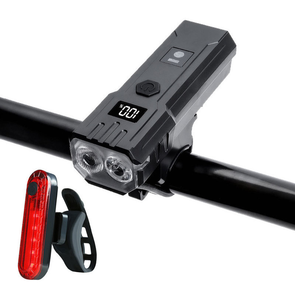 Front Light for Bikes with Long-Lasting Illumination and Simple Attachment