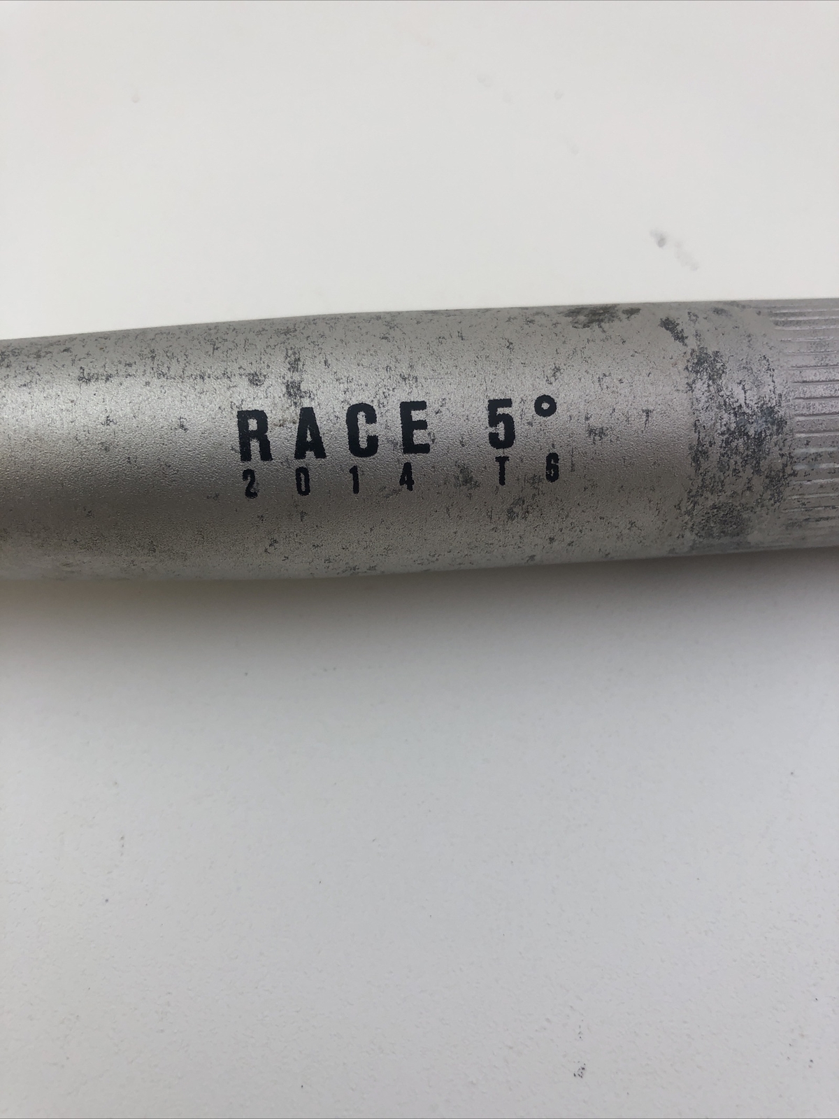 Vintage Bontrager Trek Flat Bar MTB 1996 Mountain Silver 25.4mm 560mm B05
