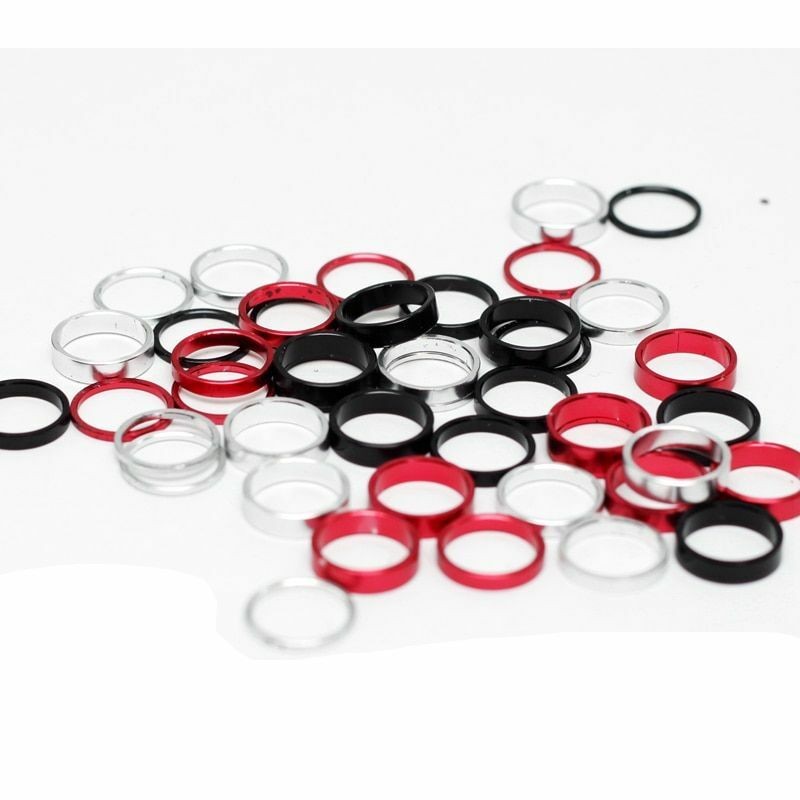 5x Alloy Bike Chainring Bolts Shim Spacer for Bicycle Chainwheel Screws Crankset
