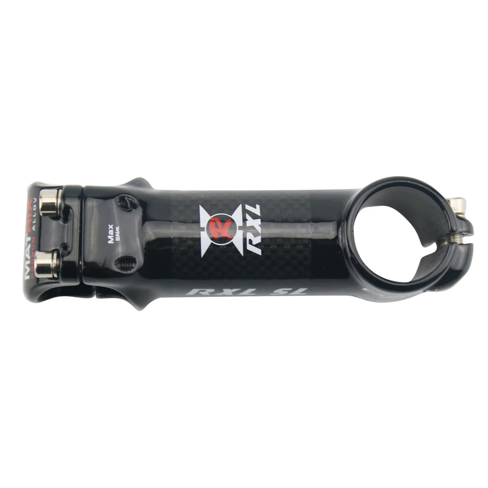Carbon MTB Bicycle Handlebar Stem 6 Degree 31.8mm 60-120mm Road Bike Stem