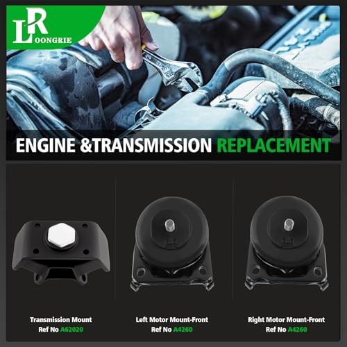 Engine Motor and Trans Mounts Compatible with Tacoma 2005-2015 4.0L V6