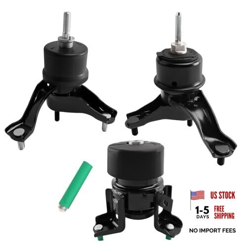 Engine Motor and Trans Mounts Compatible with 2004-2006 Sienna 3.3L V6 Engine