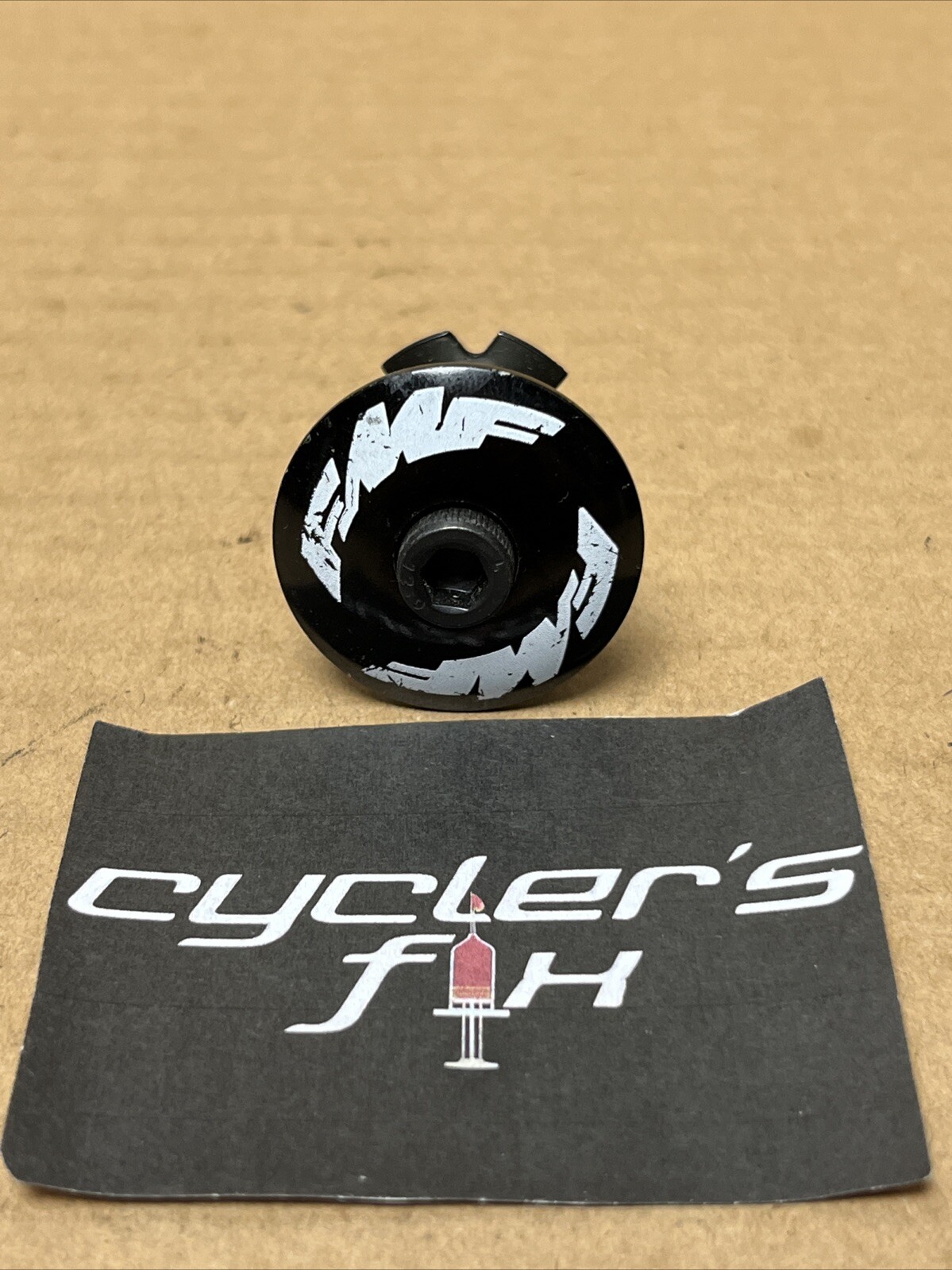 NOS 1” FMF Racing Stem Bolt Top Cap Alloy Freestyle Race BMX Mini Fit: Haro GT