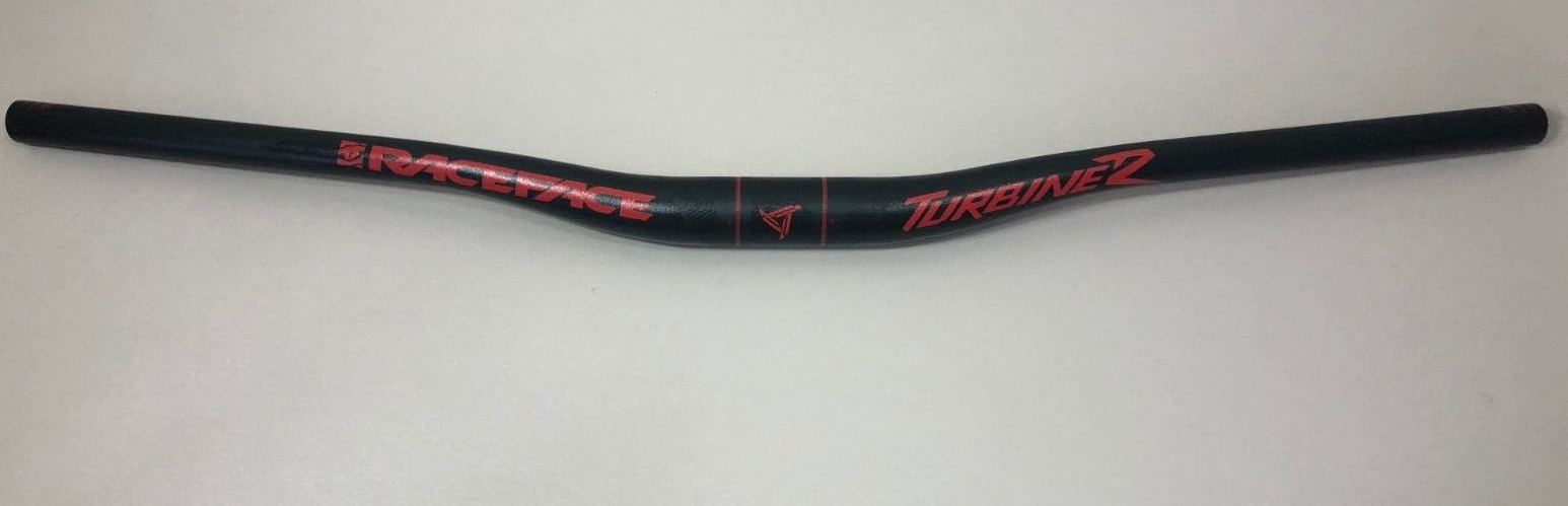 NEW Race Face Turbine R Handlebar 780mm 35mm Clamp 20mm Rise Red Logo Aluminum