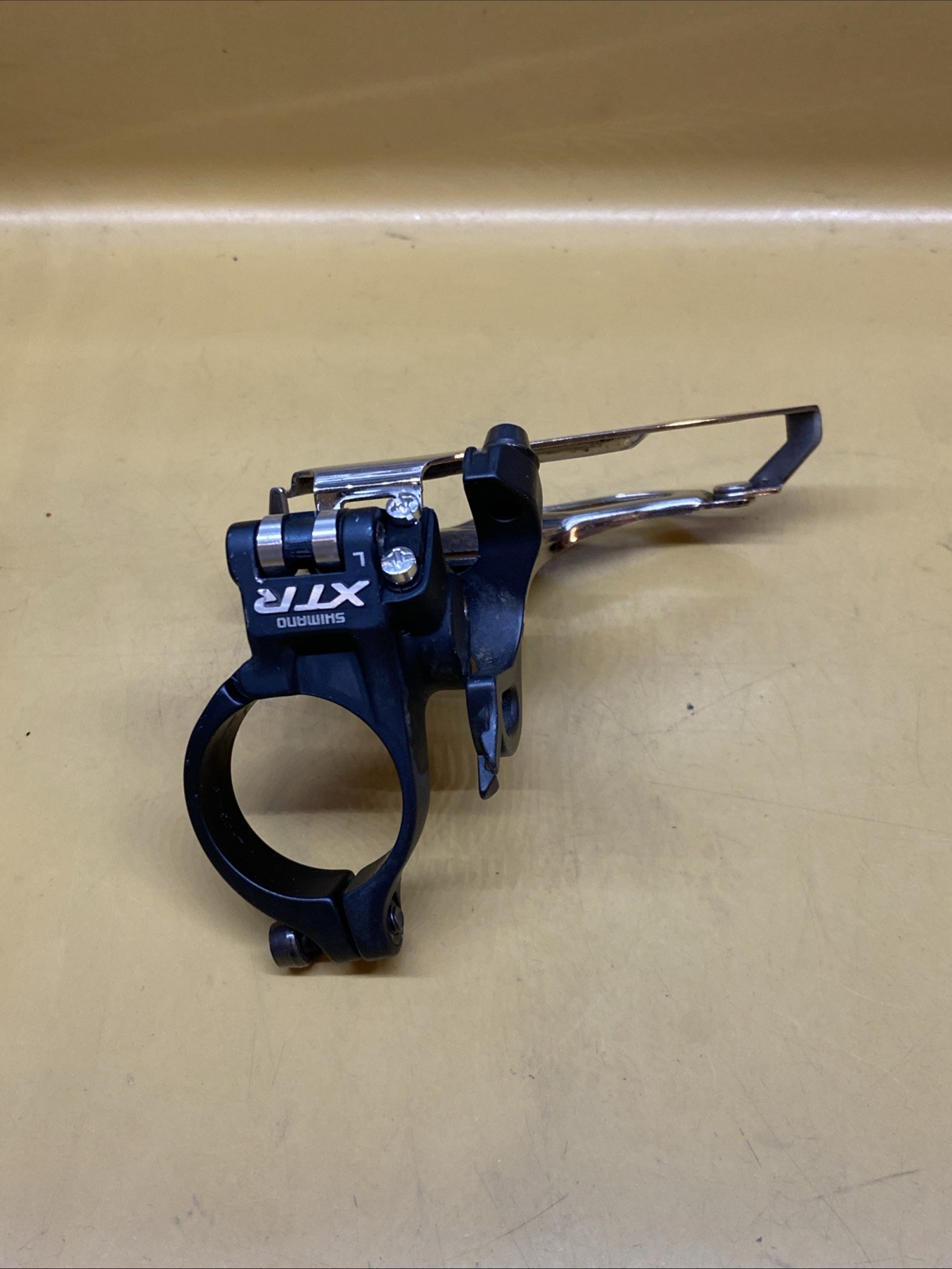 Shimano XTR FD-M971 Triple Dual Pull 34.8mm High Clamp Front Derailleur