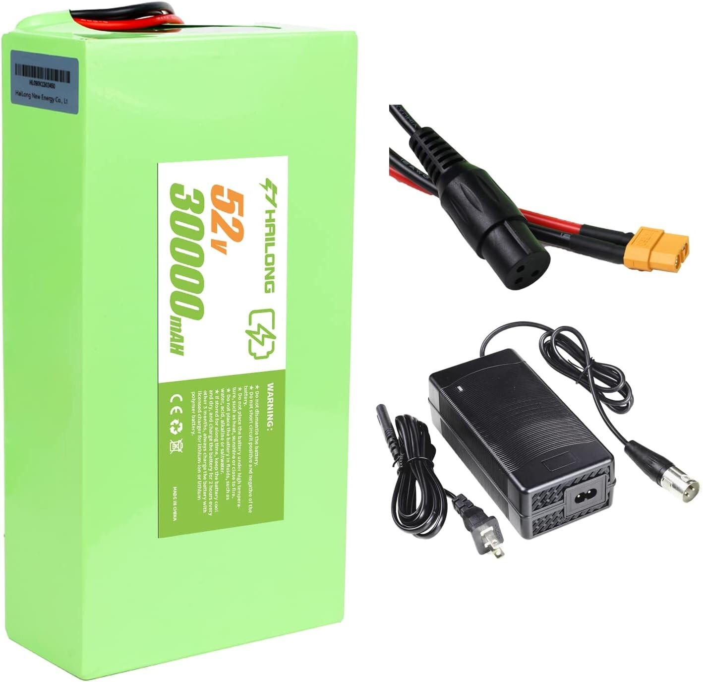 New 36V 48V 52V Electric Rechargeable Battery Ebike Electric Bicycle Battery