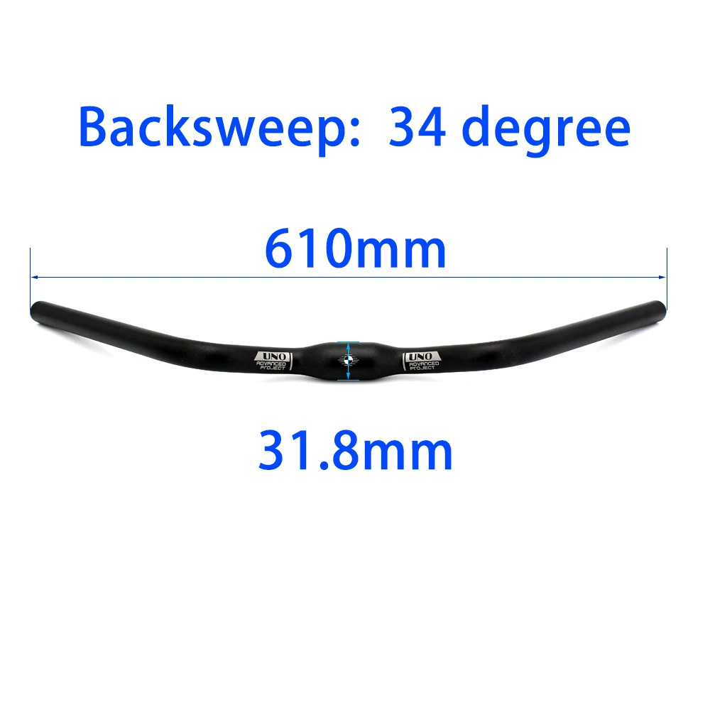 Bicycle Swallow Handlebar 31.8 * 600/610/620mm Comfort City Road Bike Handlebars