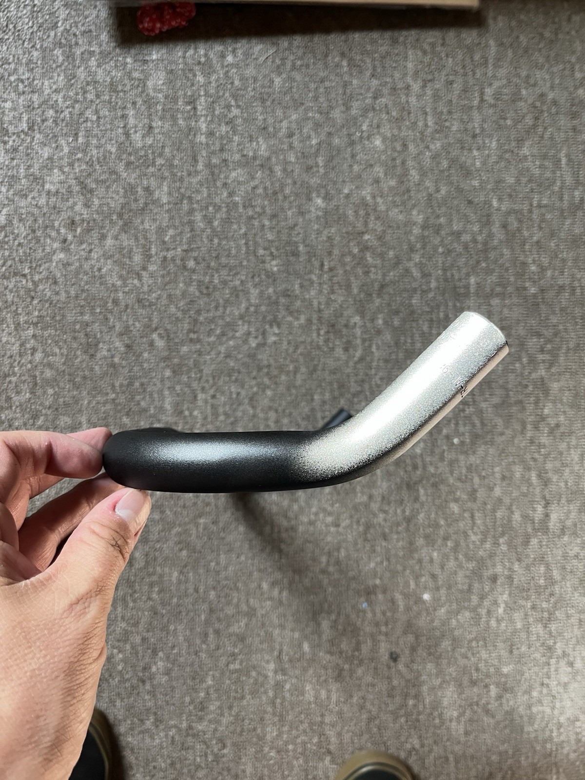 NEW ALLOY FIXED GEAR BULLHORN Handlebar-TRACK FIXIE TT Road BIKE BICYCLE