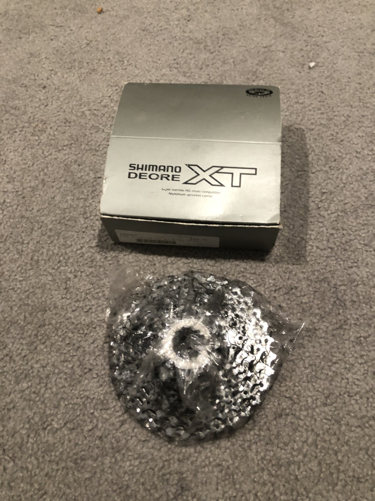 Shimano Deore XT CS-M770 Mega 9 Speed HG Hyperglide Cassette, 11-34t, F1 Type-as