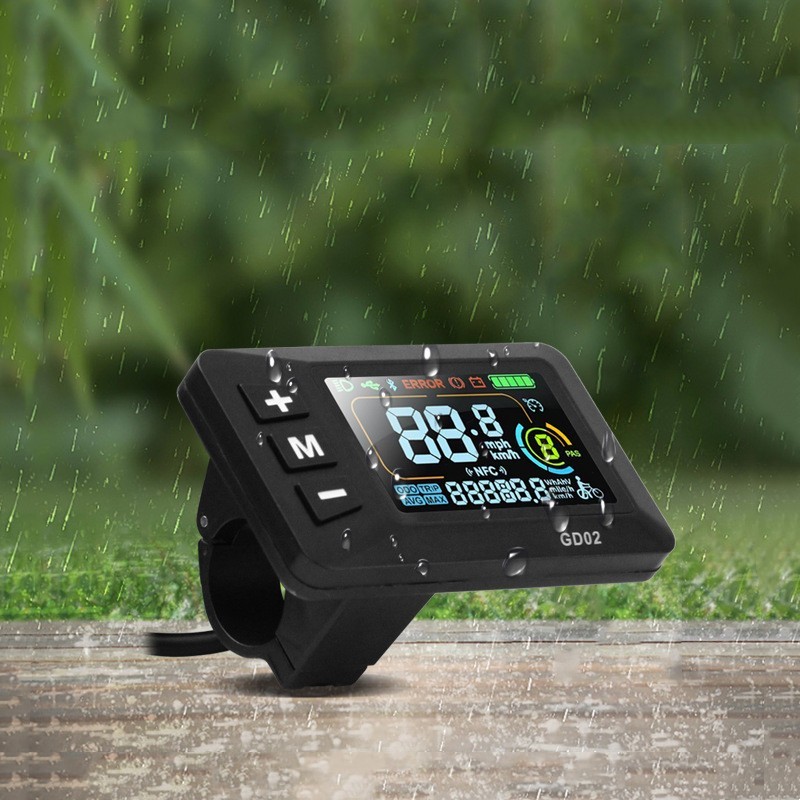 E-Bike Compatible GD02 Smart LCD Color Screen with User Friendly Design EBike.