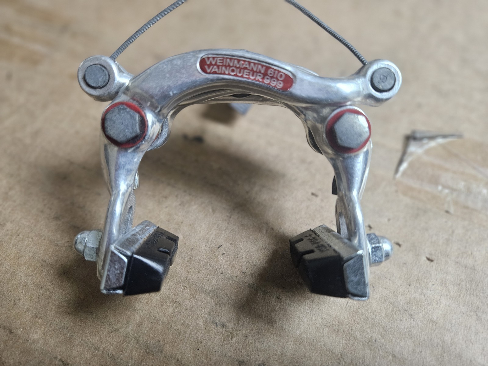 Vintage Weinmann 610/750 Vainqueur 999 Center Pull Brake Caliper Set, used, VGC