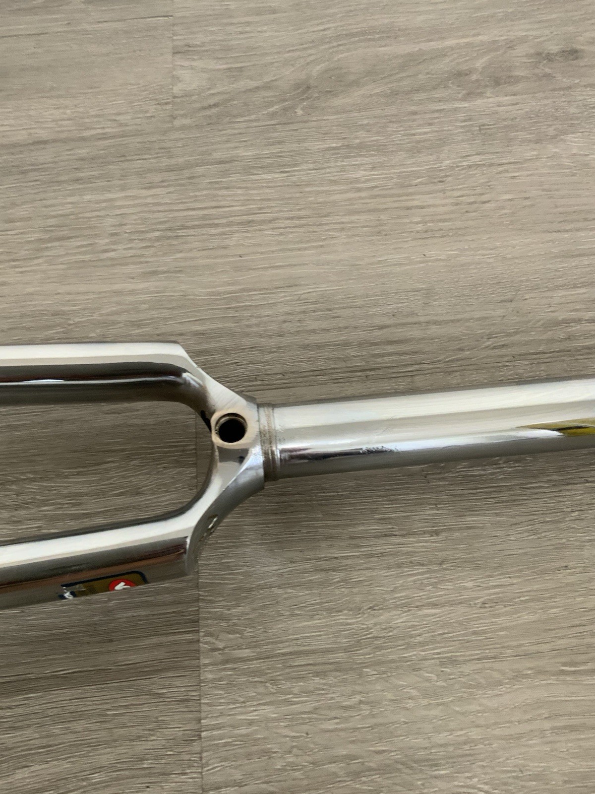 MERCIER FORK 700C ONE-INCH THREADED 225 MM STEERER BSA THREADS CHROME