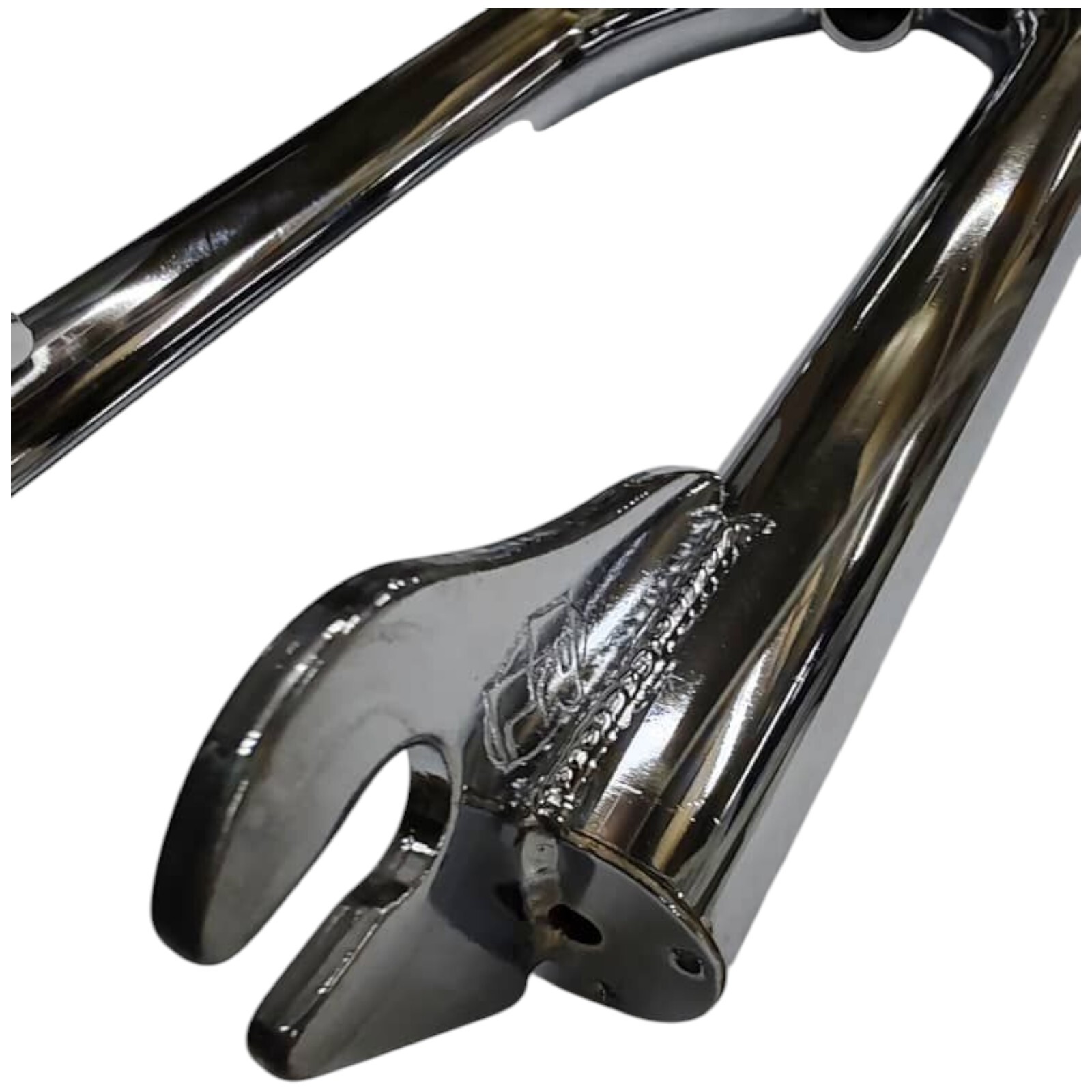 BMX 20″ Fork Chrome Redline Style Threadless 1 1/8″ 175mm 10mm Axle Old School