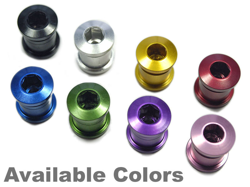 OMNI Racer WORLDS LIGHTEST Chainring Bolts Fits Dura Ace Ultegra Sram BMX PURPLE