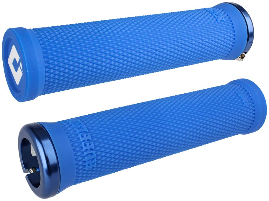 ODI Ruffian v2.1 Lock-On Grips – Blue