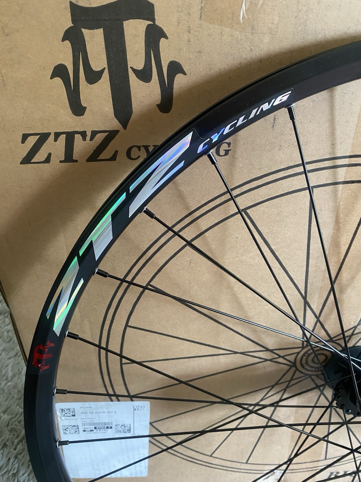 ZTZ 29” Ultralight Quick Release Alloy Rim (Front)