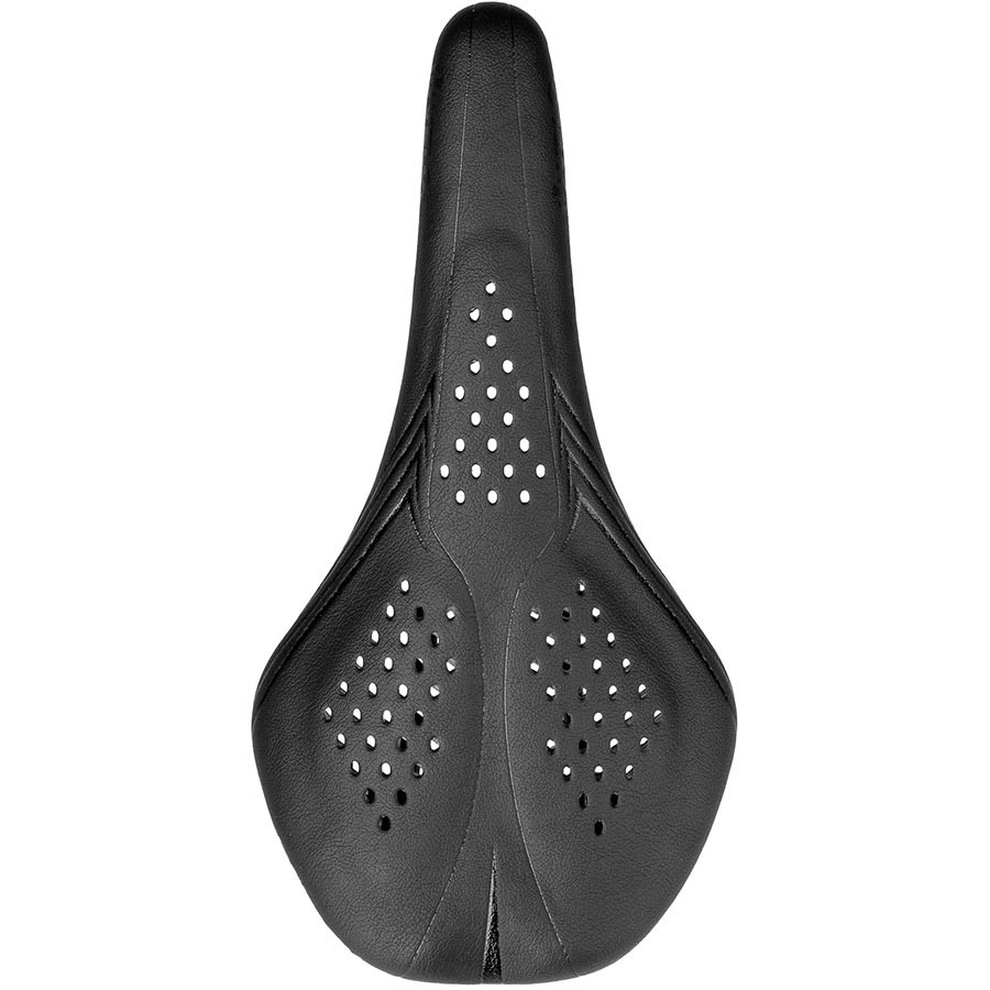 Velo Airthru Gel Racing Saddle, 273 x 141mm, 268g, Black