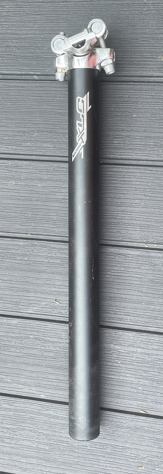 XLC Comp 1 Seat Post Tube 350/28.6mm Offset Black MTB Gravel Road Commuter Used