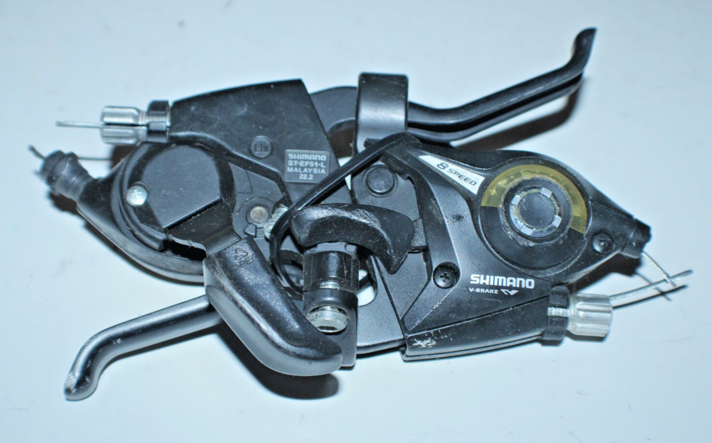 Shimano Trigger Shifter Brake Set ST-EF51-8R/L Black 3×8 Speed MTB USA Shipper:)