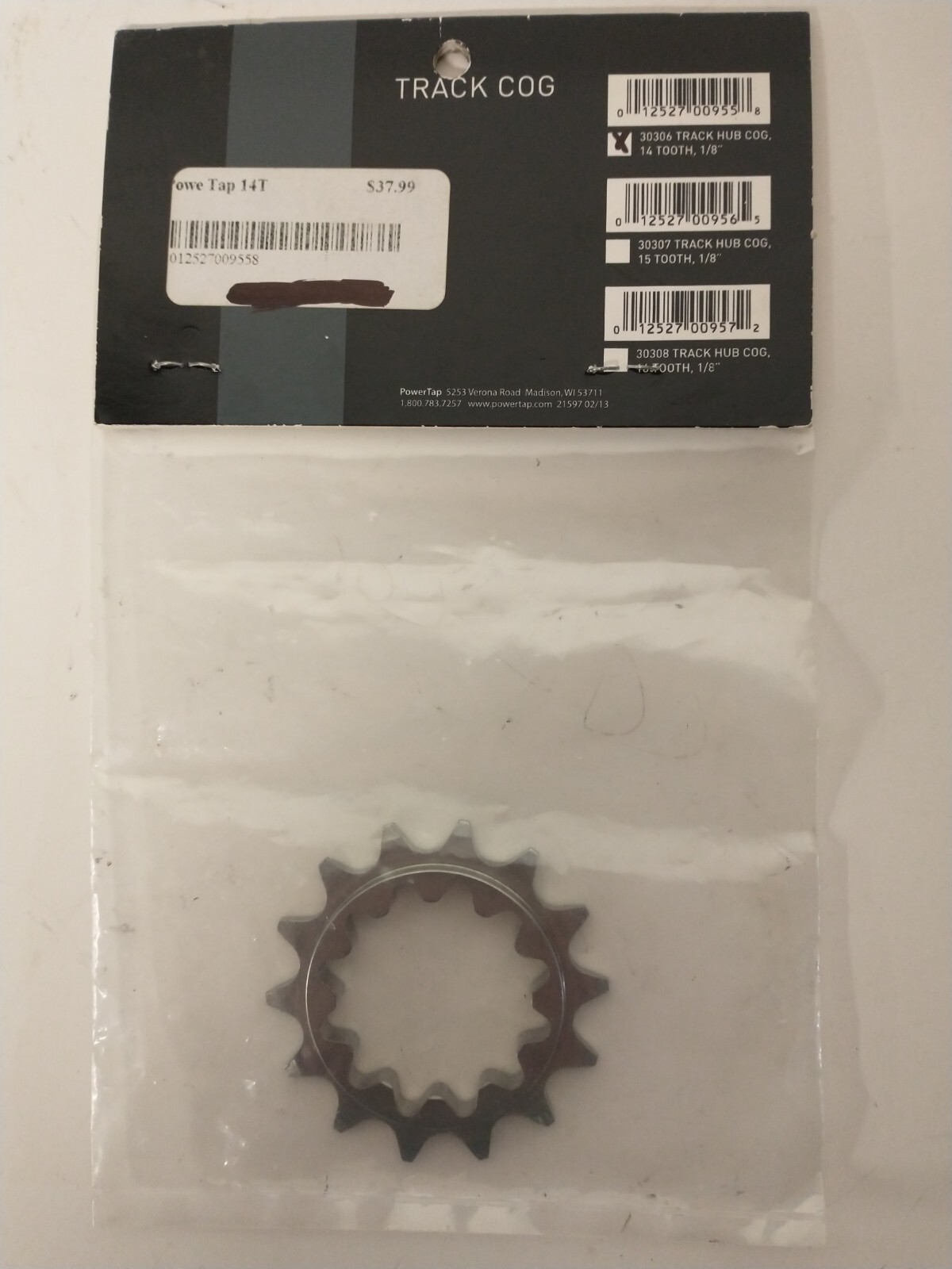 Power Tap Track Cog 14 Tooth 1/8″