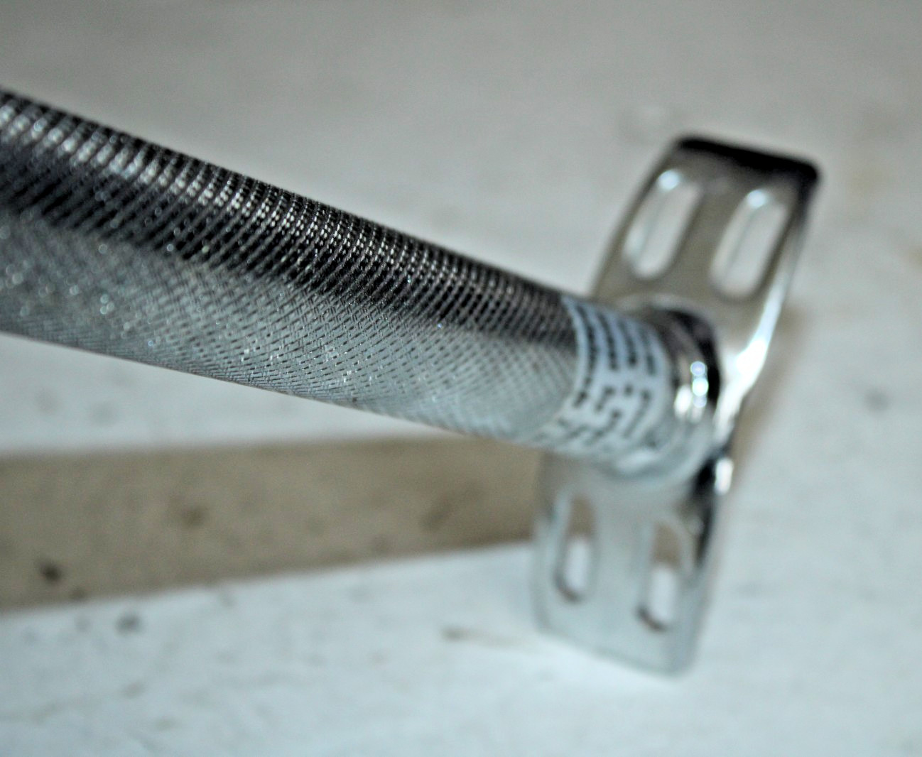 Vintage Seatpost Seat Tube 320/25.4mm 0 Offset Silver Steel Cruiser Hybrid Road~