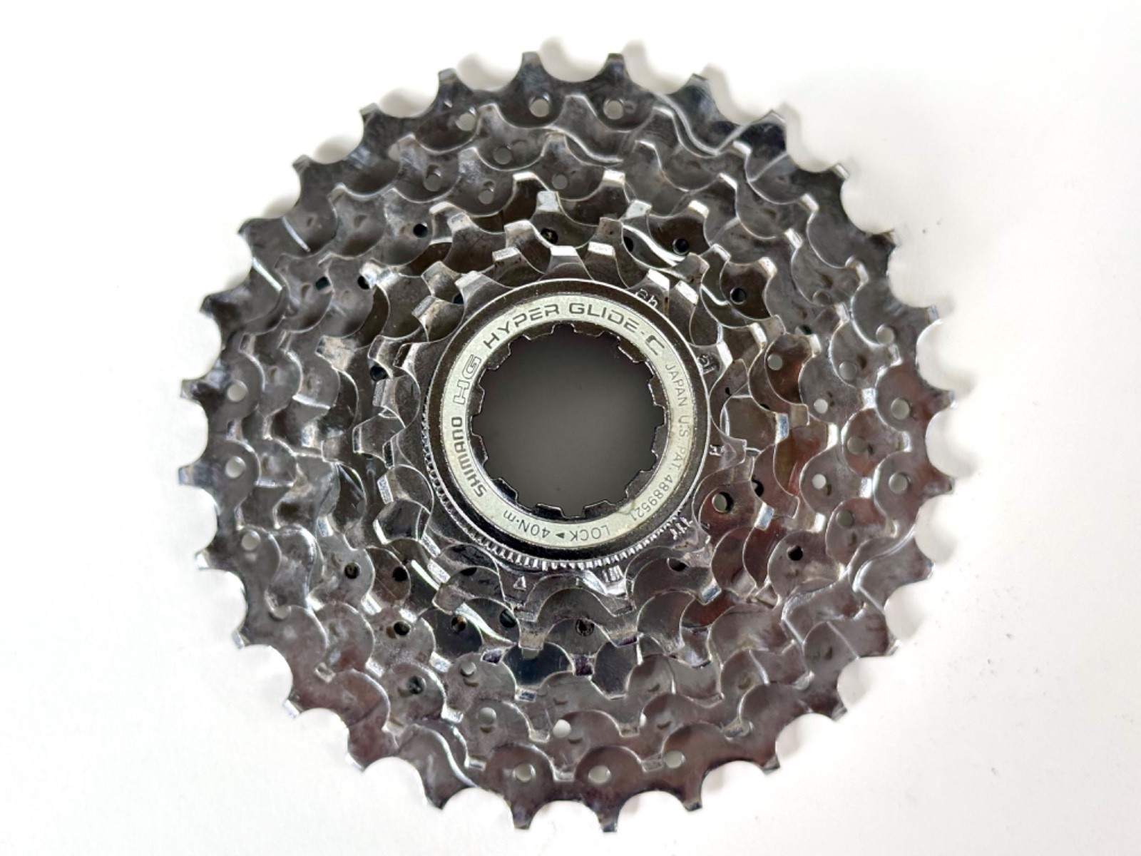 Vintage Shimano Deore XT CS-M737 Type R Cassette 8 Speed 11-28t 1990s MTB XC 8s
