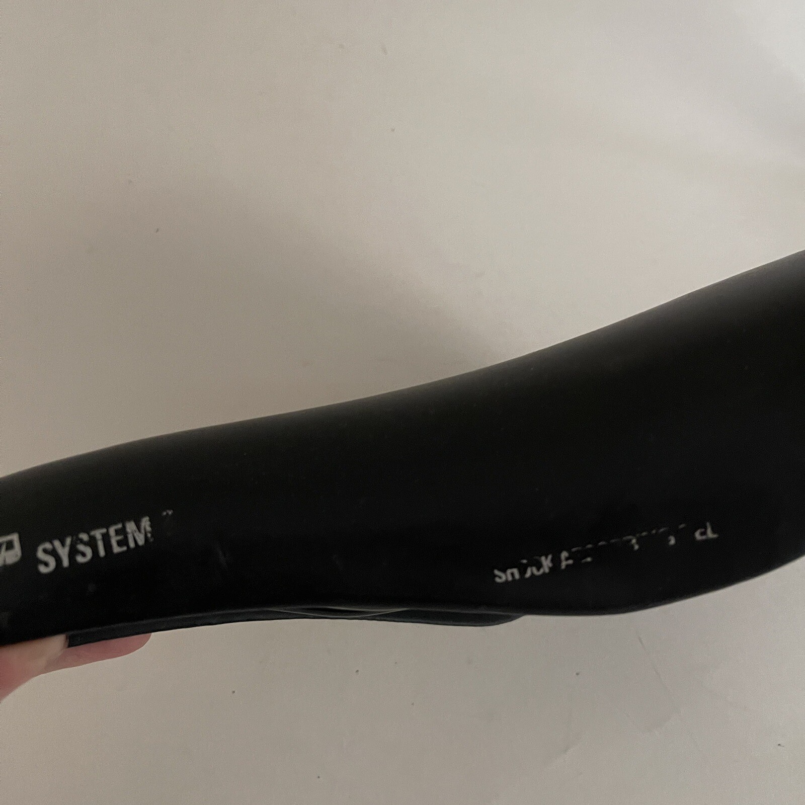 TREK 90s RARE black Hybrid Bike Seat Saddle With Shock Absorbing Technology