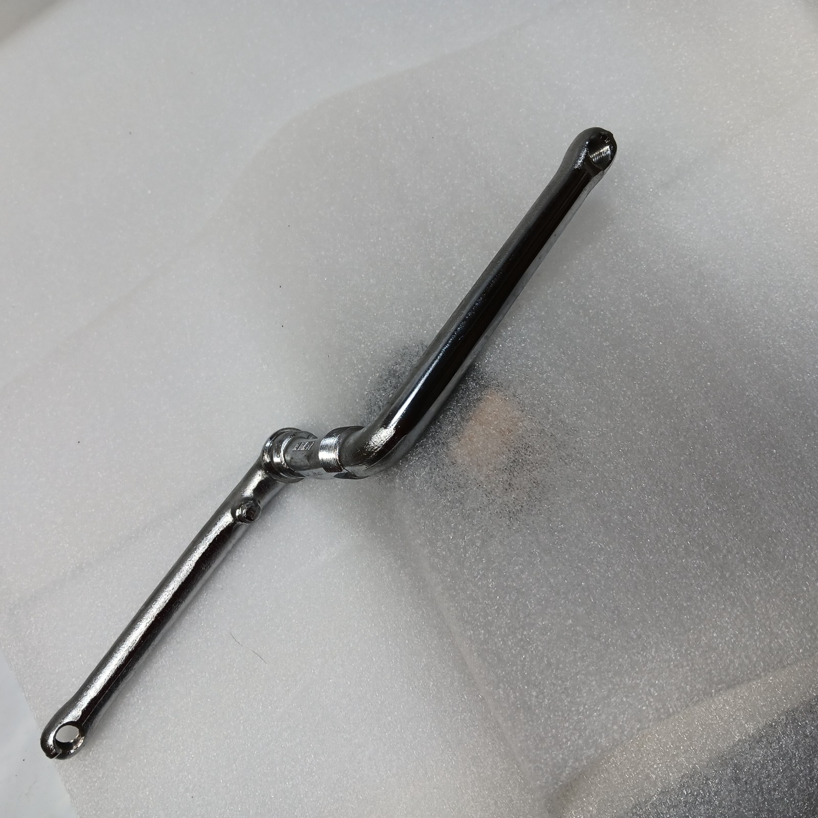 One Piece Chrome Bicycle Crank Arm 165mm 6-1/2″ For Schwinn 28TPI