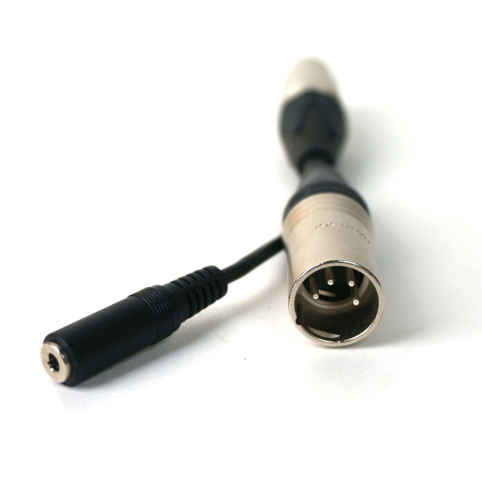 Grin XLR to XLR 4-Pin Cable, TRS Comm Port, Juiced ODK U500, up to 15A