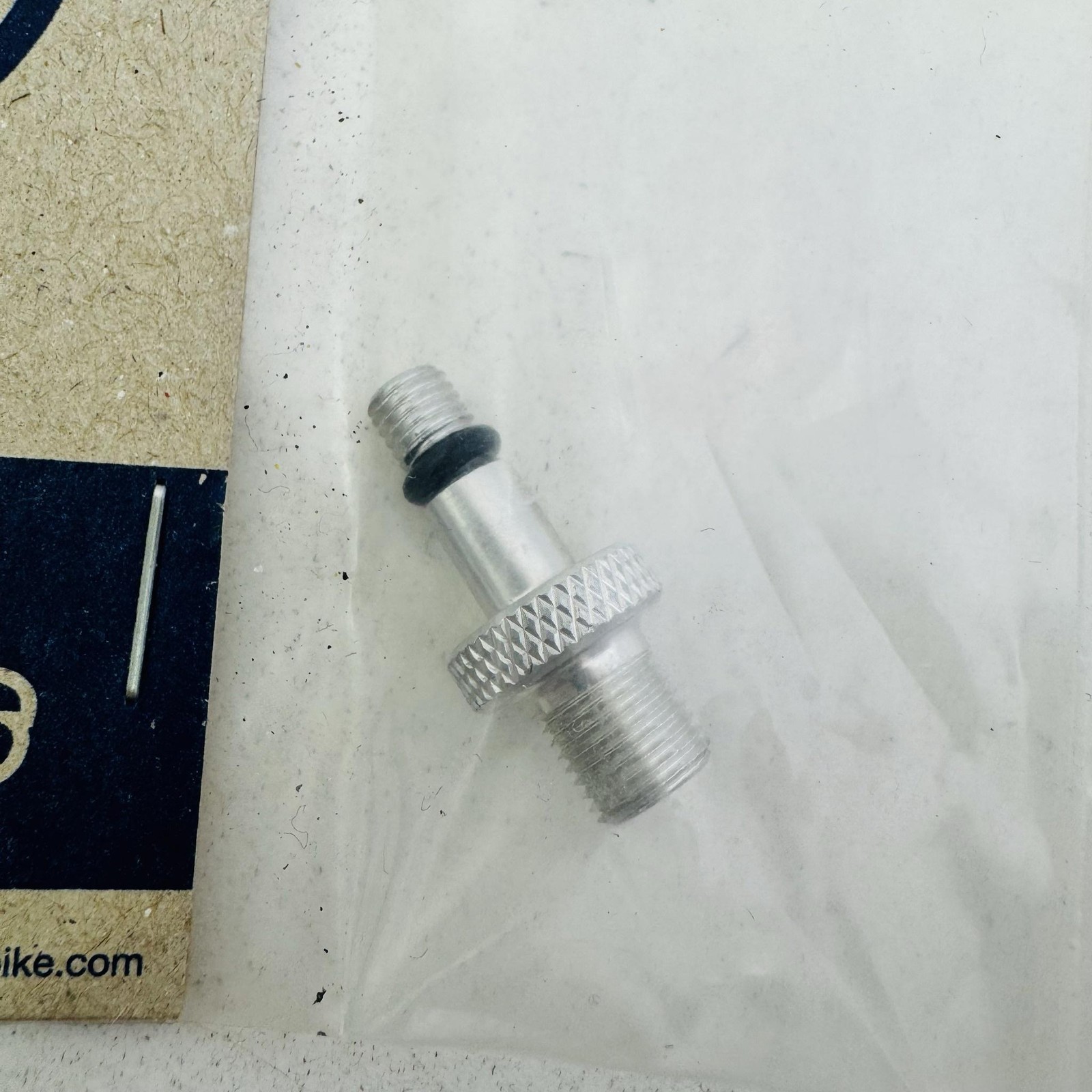 Problem Solvers PS 99-00 R/S SID Pump Adapter Silver MTB Bike Lockring S03