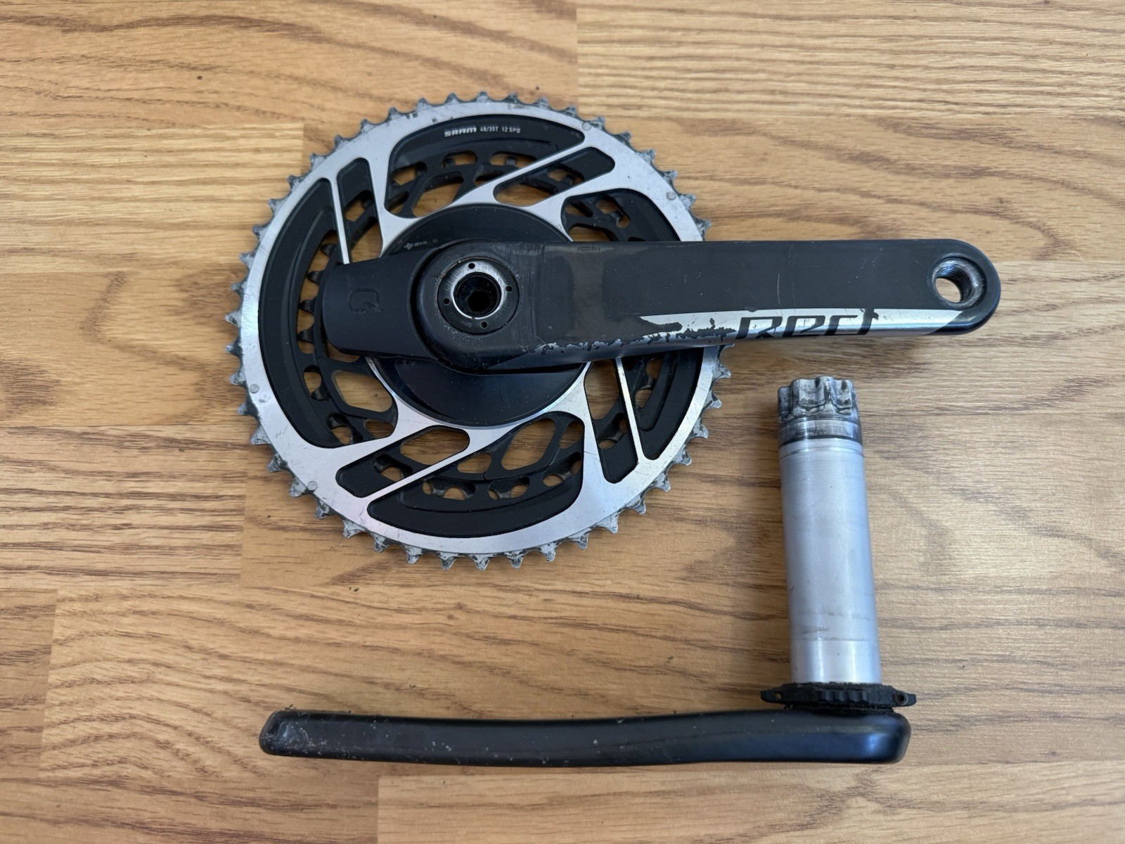 172.5mm 48/35T DUB SRAM Red AXS D1 Quarq 12 Speed Power Meter Crankset