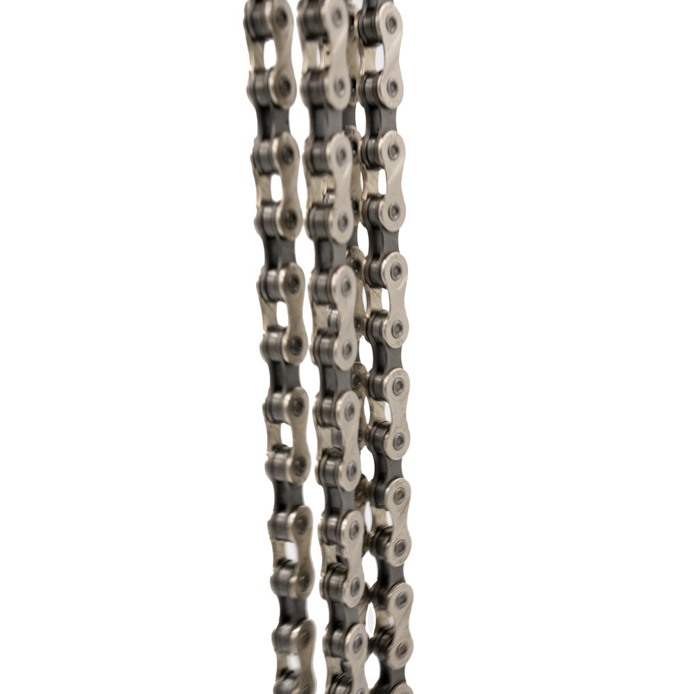 KMC Chain 8 Speed,1/2″ x 3/32″, X8.93, Half Nickel,107 links