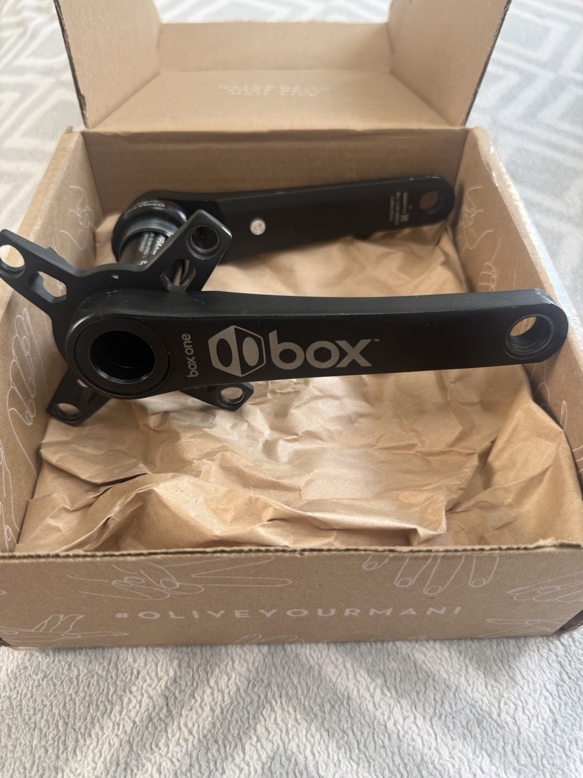 Box One M30 Crankset 155mm 2 Piece 30mm Crank Bmx