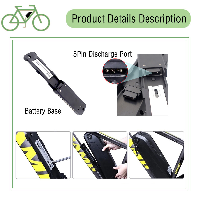 48V Electric Bike Lithium Battery Pack 20Ah 30Ah for Tricycle E-bike Scooter MTB