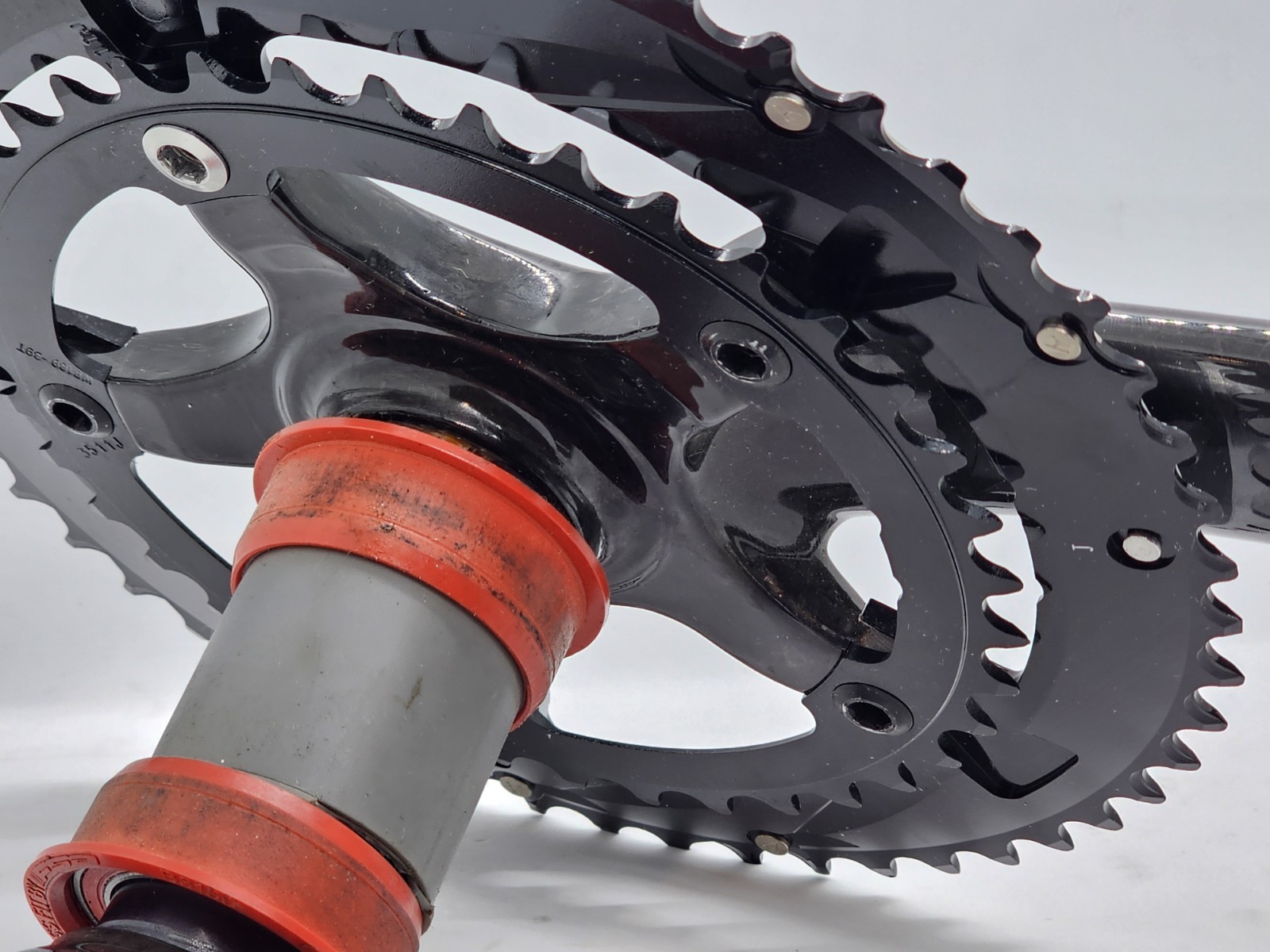 FSA K-Force Light Carbon Crankset BBright 175mm 53/39 New Rotor Rings w/ BB