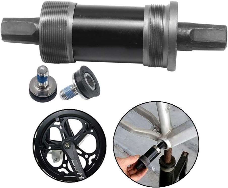 68x123mm Square Taper Bottom Bracket, 68mm Bike Cartridge Bottom Bracket Repl…