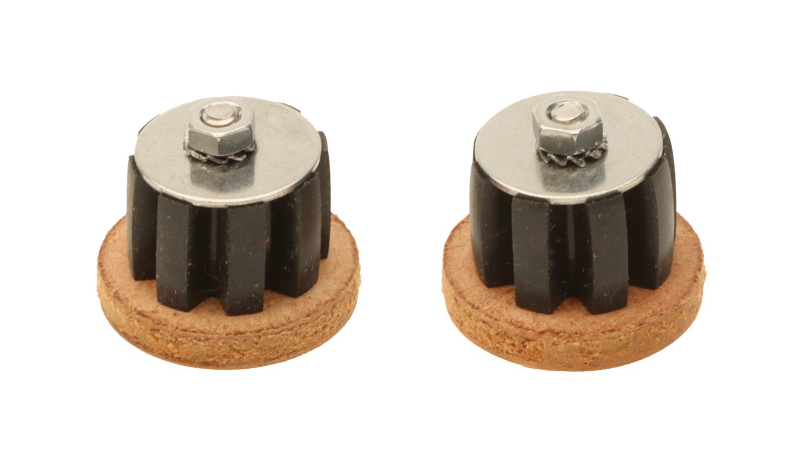 Gilles Berthoud Road Handlebar End Plugs PAIR Natural Leather NEW NOS NIB