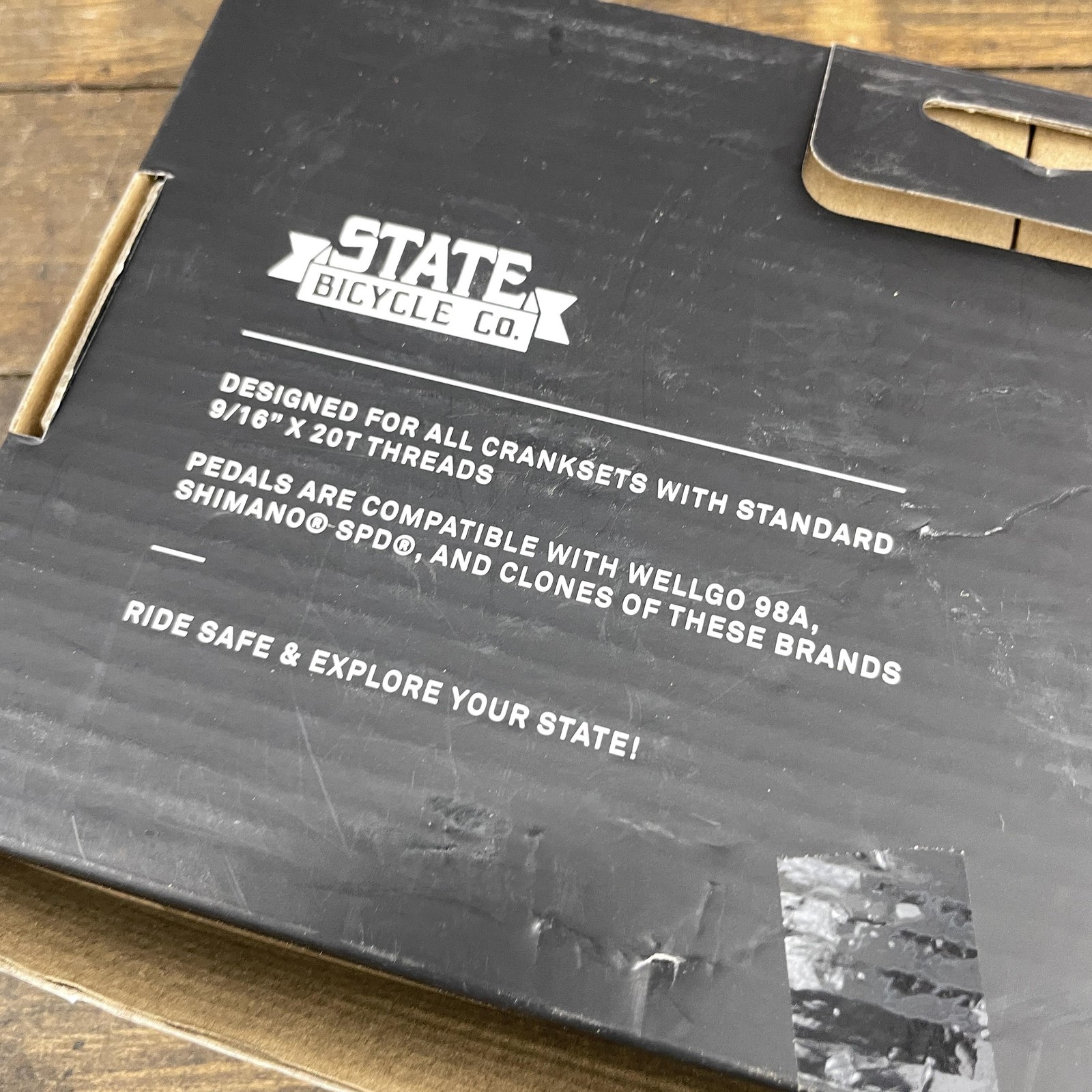 State Bicycle Co All-Road Pedals SBC-AR1 Shimano SPD Compatible 9/16 in w/Cleats
