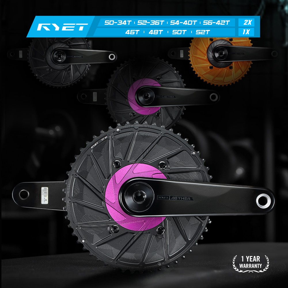 Aero Bike Chainring Compatible 54-40T 56-42T 11/12 Speed For Road & TT Bikes