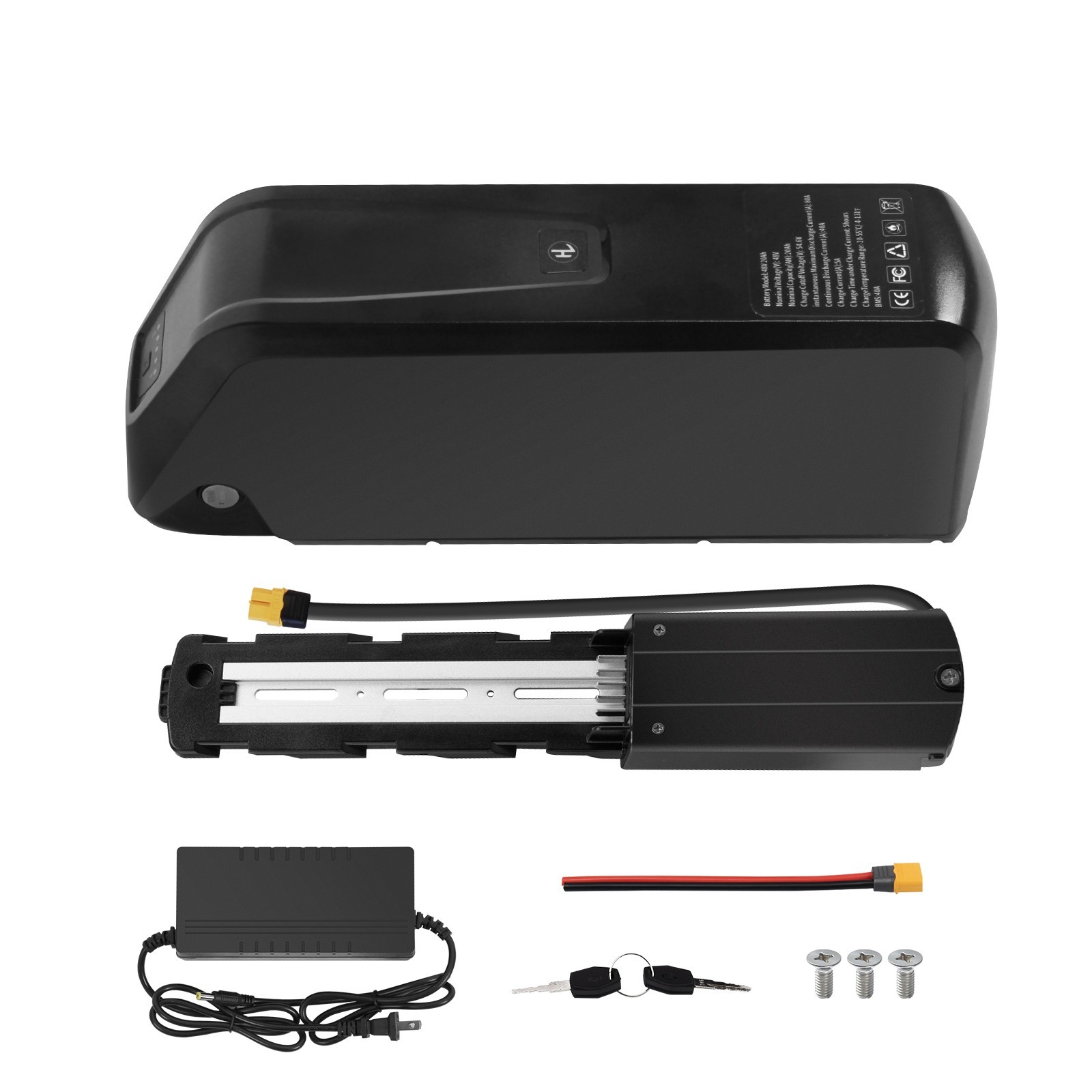 Hailong 48V Ebike Battery Lithium 5-Pin For 0W-1500W Bicycle Motor 40A BMS