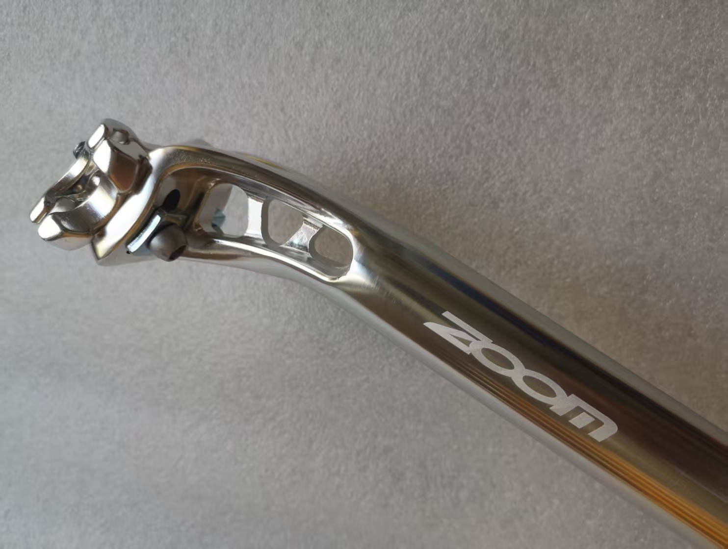 VINTAGE ZOOM SEATPOST SEAT POST AERO 27.2MM X 300MM ROAD MTB TOURING BIKE 270G