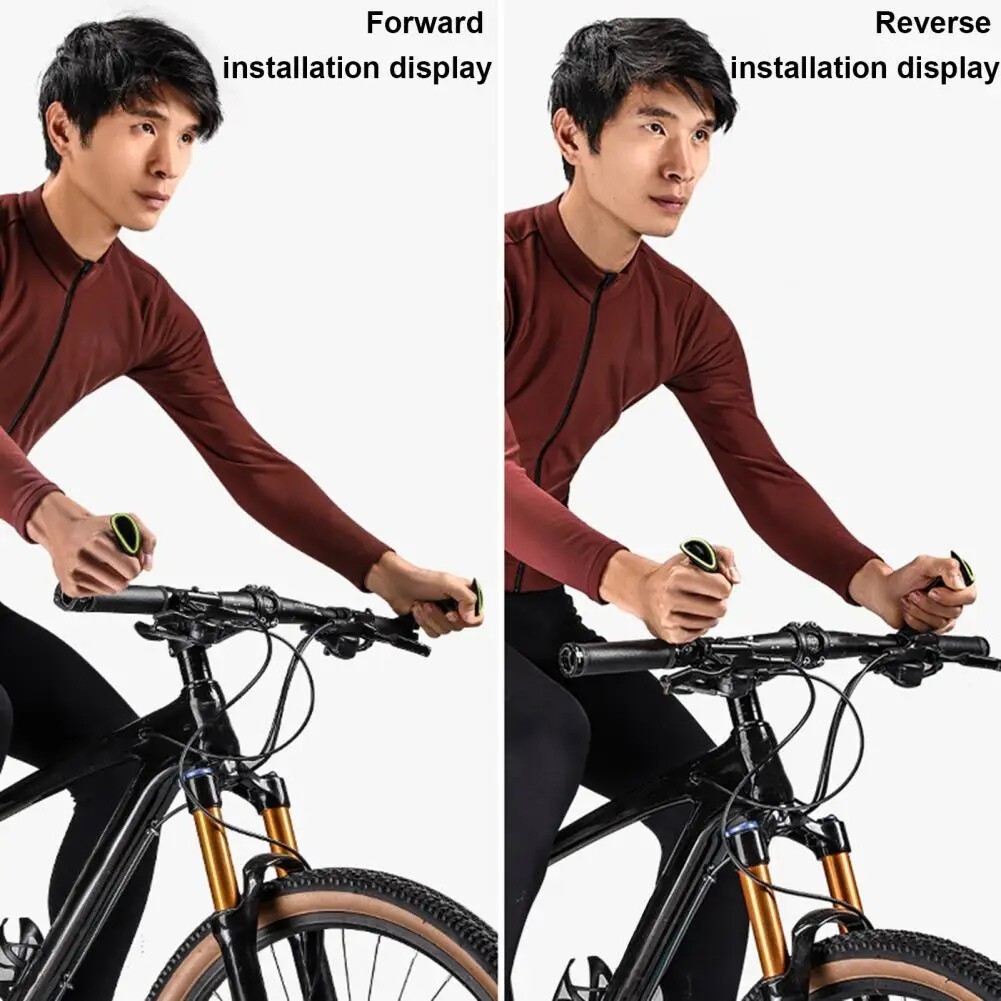 2PC MTB Bike Ergonomic Handlebar Extender for 21.8-22.2mm Handlebar Bar End Grip