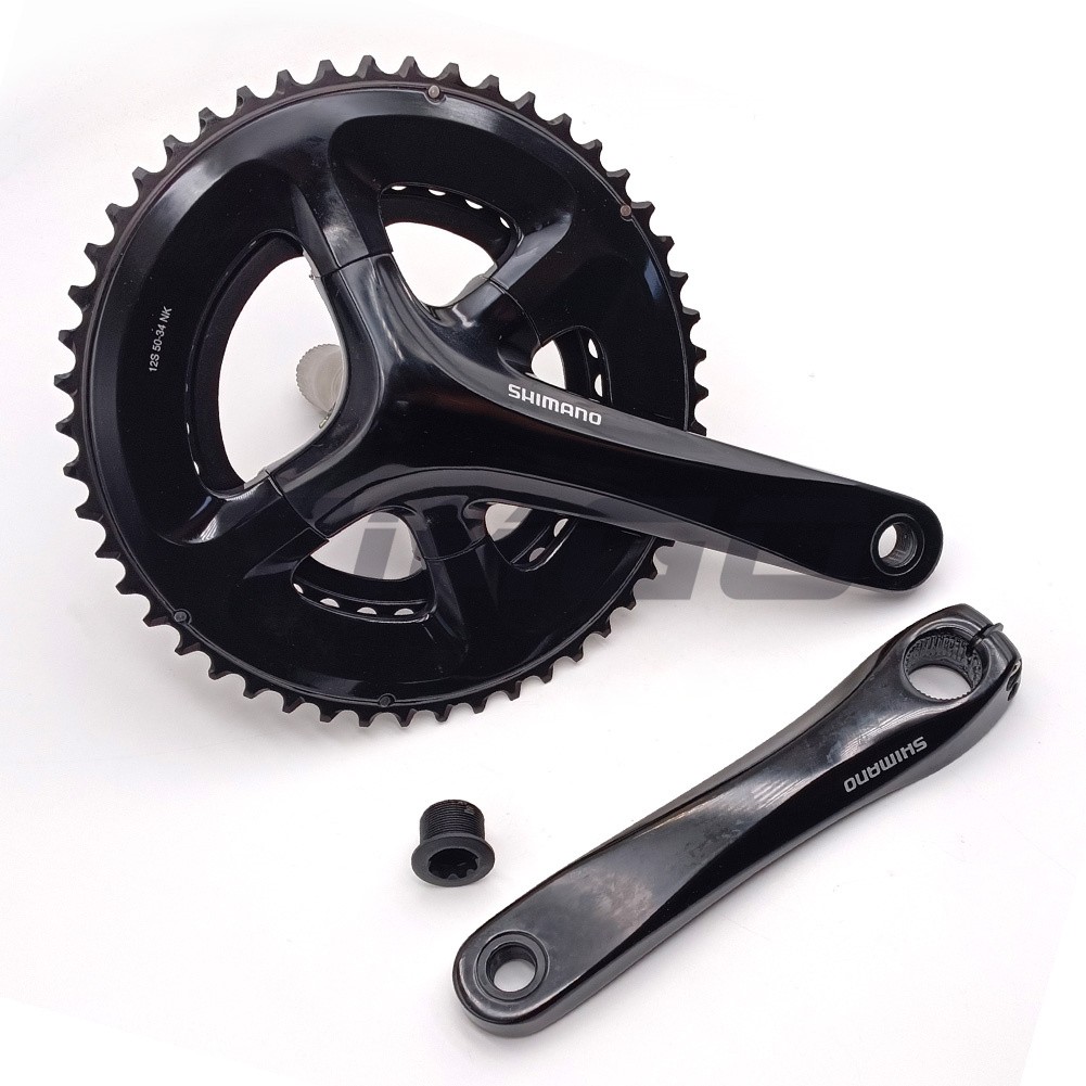 Shimano FC-RS520 2×12 Speed Crankset 50-34T 2-Piece Crank HollowTech II BB-RS500